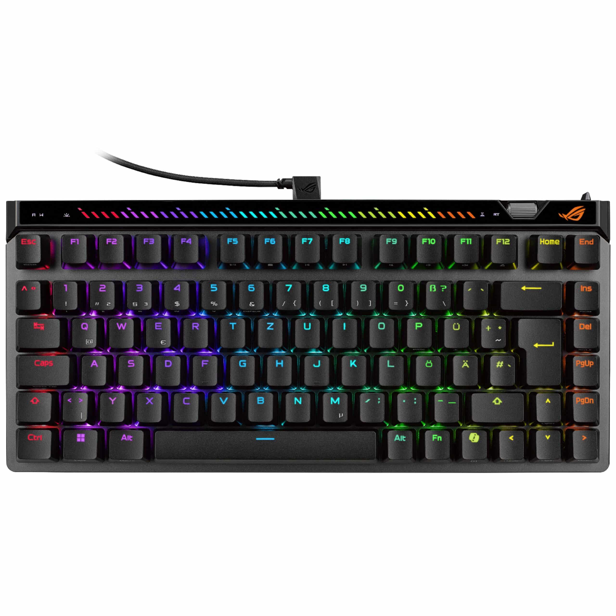 ASUS ROG Falchion Ace 75 HE Schwarz – Kabelgebundene Gaming-Tastatur