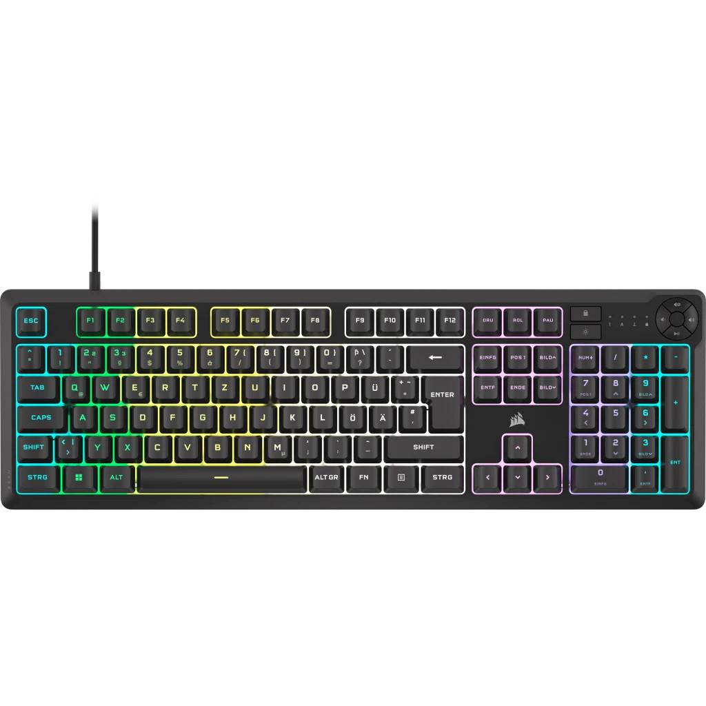 Corsair K55 CORE RGB-Gaming-Tastatur - Schwarz (DE)
