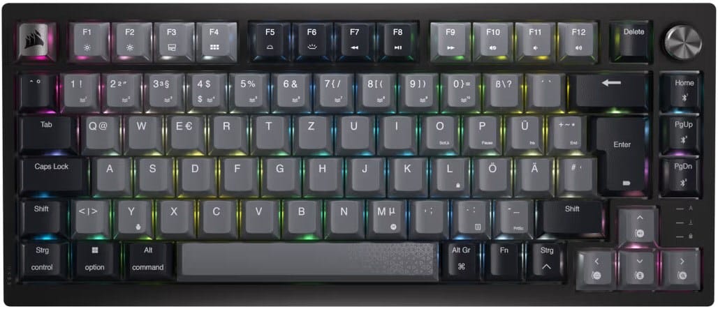 Corsair K65 Plus (DE) Kabellose Gaming Tastatur