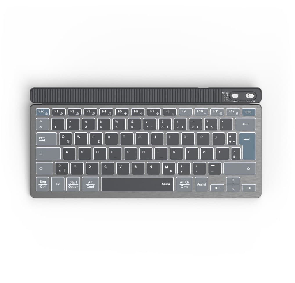 Hama WK-700 (DE) Kabellose Tastatur schwarz