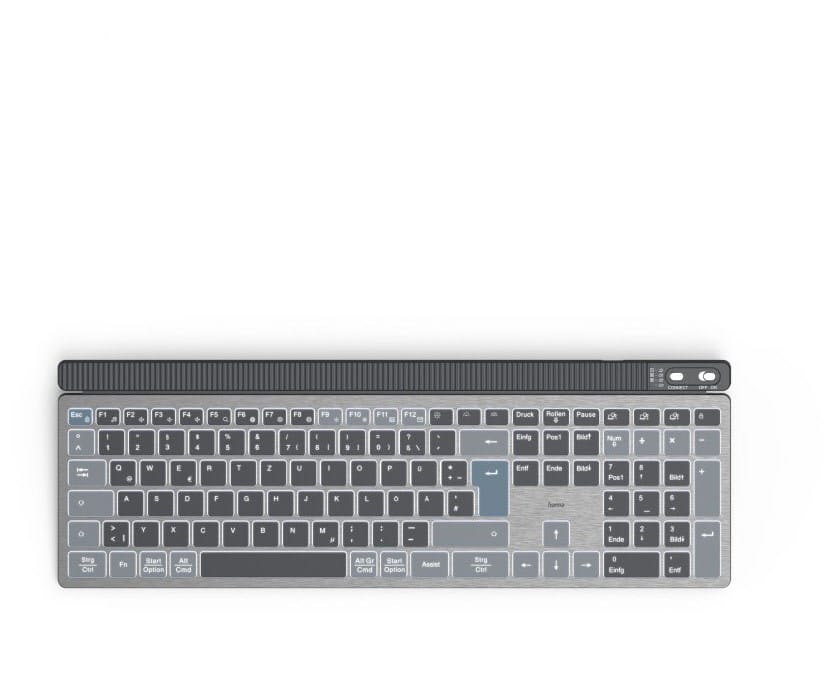 Hama WK-750 (DE) Kabellose Tastatur schwarz