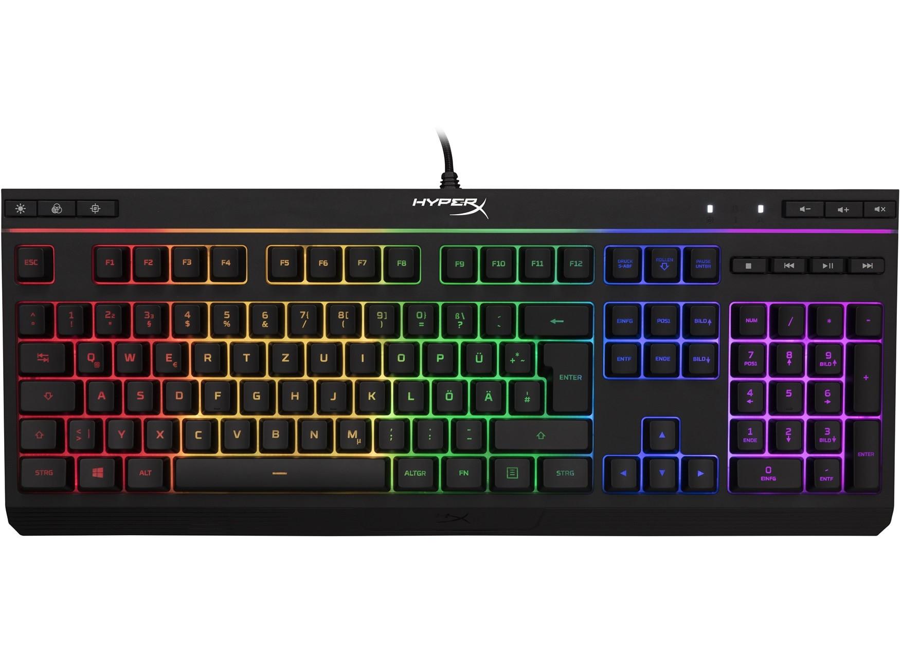 HyperX Alloy Core RGB Membran-Gaming-Tastatur