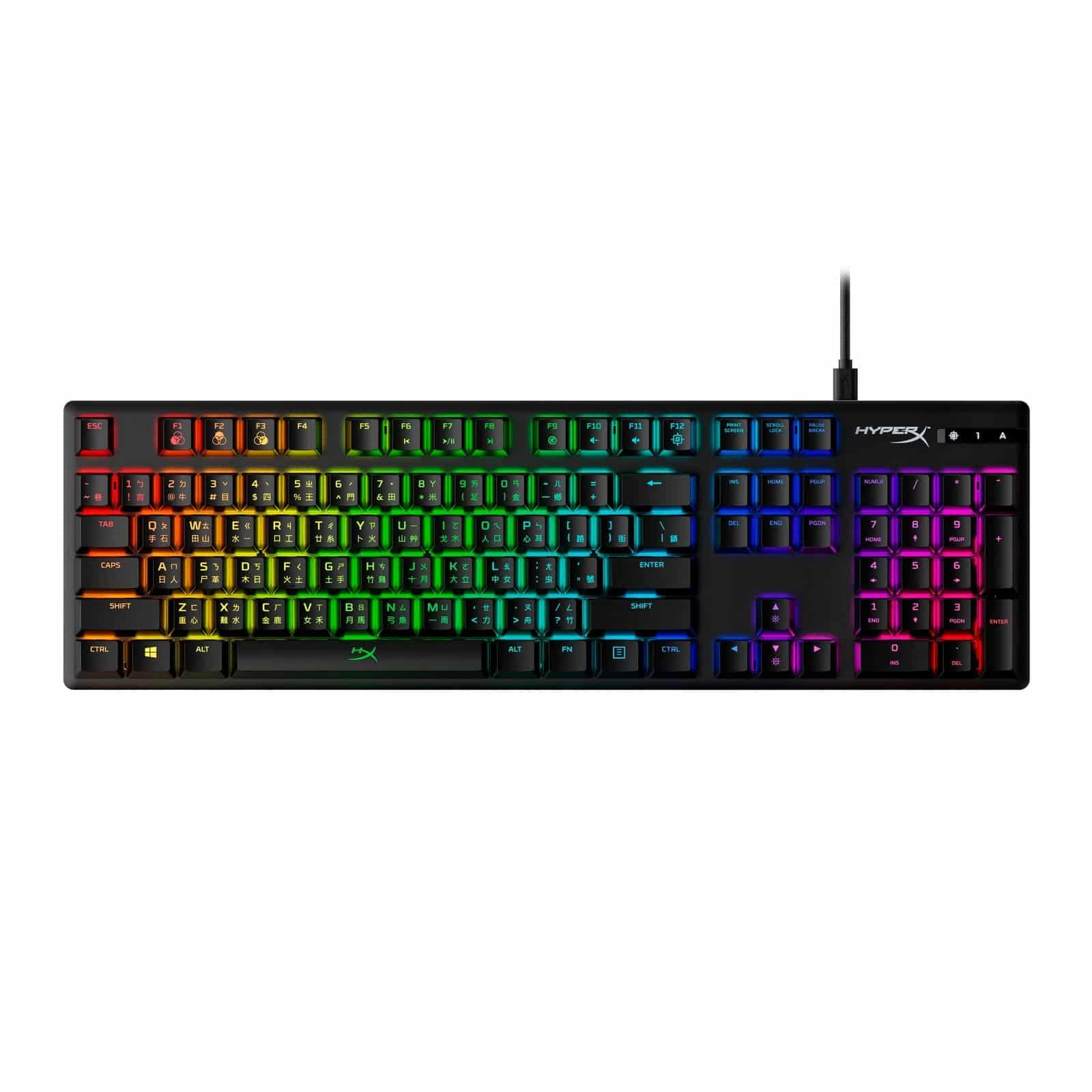 HyperX Alloy Origins Mechanische Gaming-Tastatur HX Red (DE-Layout)