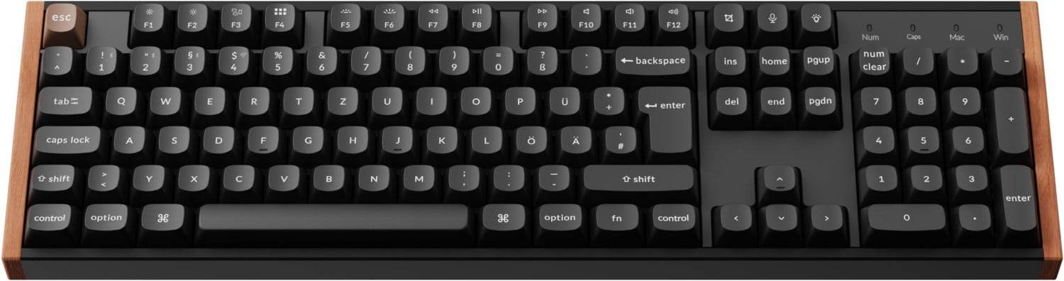 Keychron K10 HE OSA (DE) Kabellose Gaming Tastatur schwarz