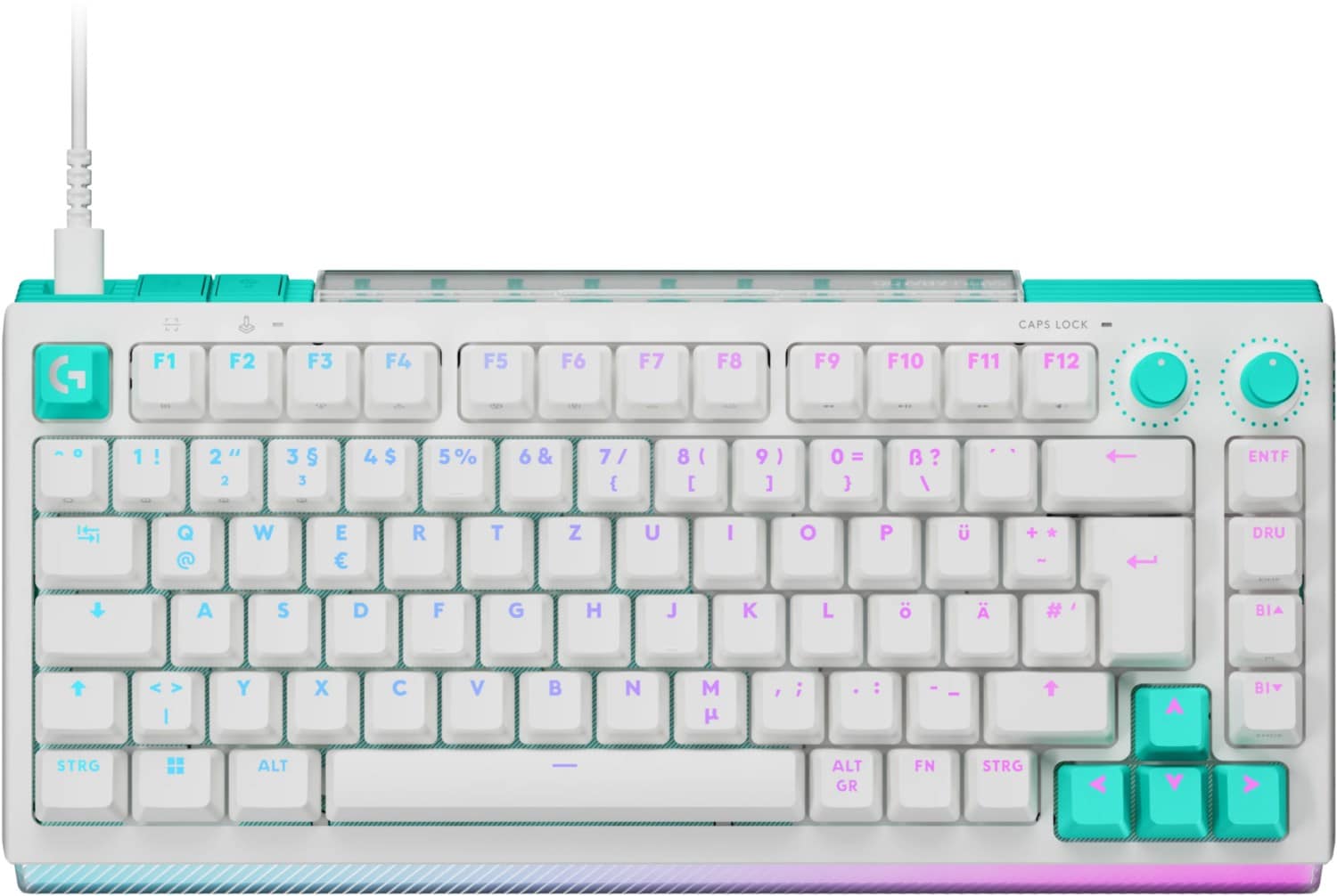 Logitech G G512 X 75 Tactile (DE) Gaming Tastatur weiß