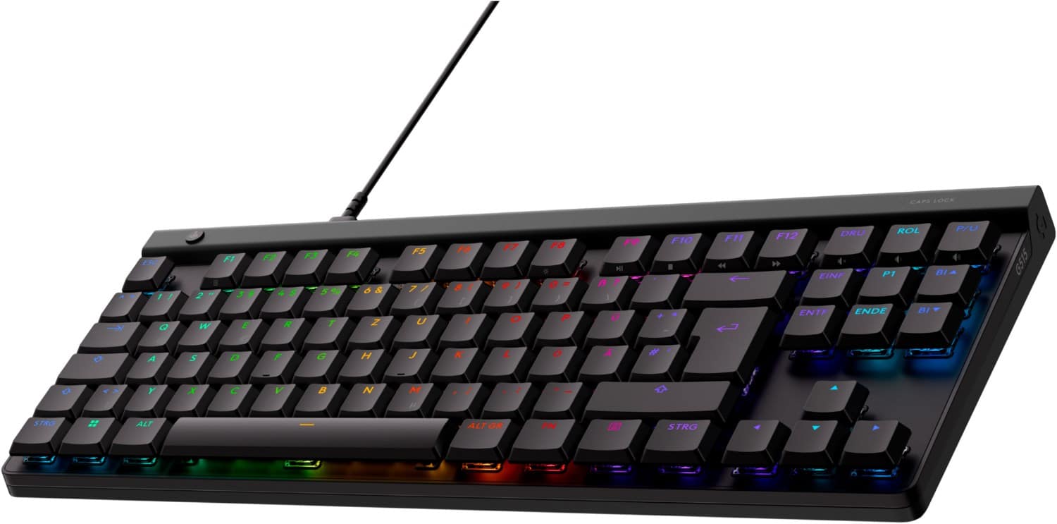 Logitech G G515 Rapid TKL (DE) Gaming Tastatur schwarz