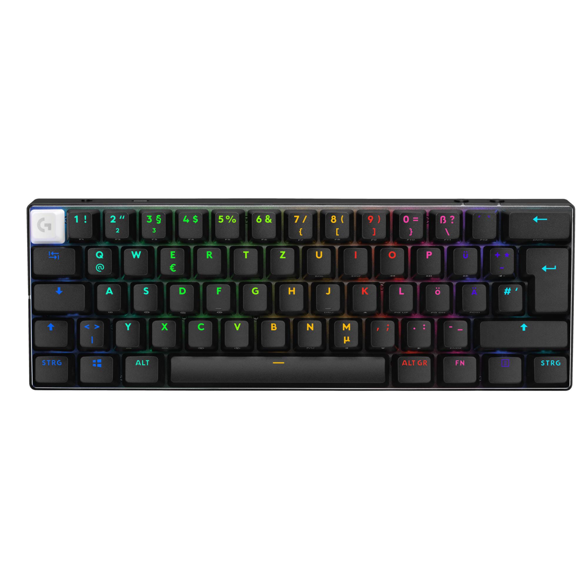 Logitech G PRO X 60 LIGHTSPEED Schwarz Gaming-Tastatur