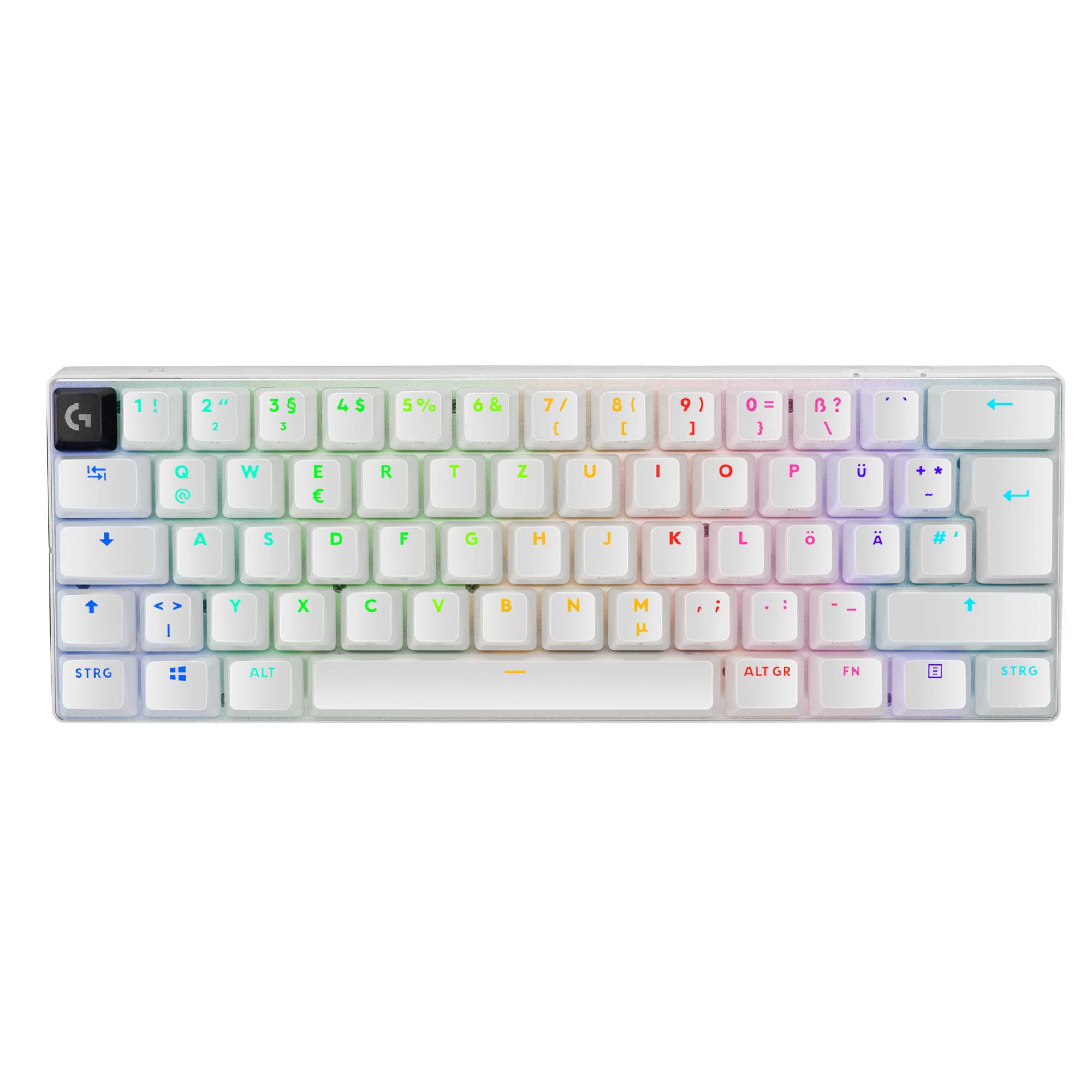Logitech G PRO X 60 LIGHTSPEED Weiß Gaming-Tastatur