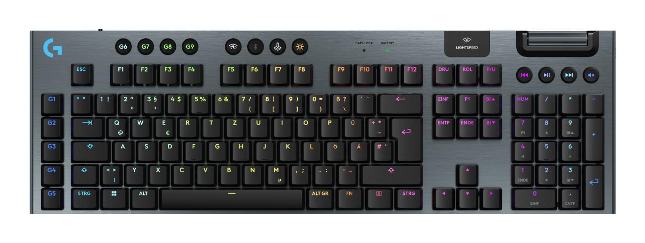 Logitech G915 X LIGHTSPEED Taktile kabellose Gaming-Tastatur