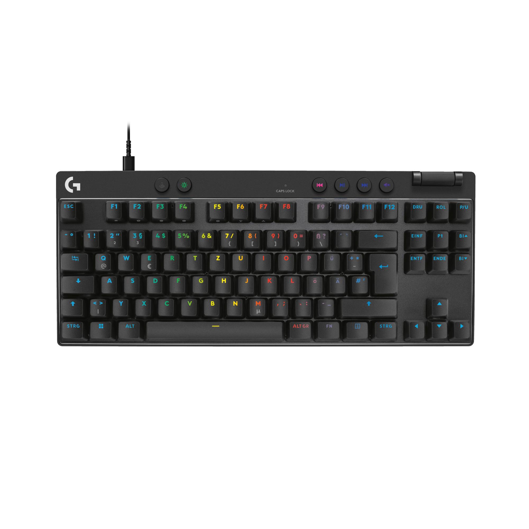 Logitech PRO X TKL RAPID Schwarz
