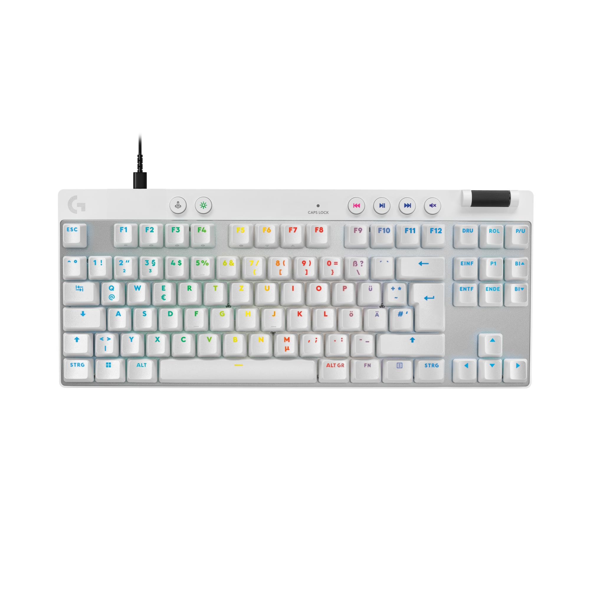 Logitech PRO X TKL RAPID Weiß