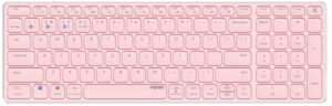 Rapoo E9700M (DE) Kabellose Tastatur pink