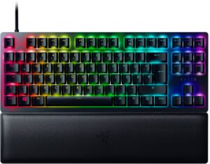 Razer Huntsman V2 Tenkeyless (DE) Clicky Optical Switch (Purple) Gaming Tastatur
