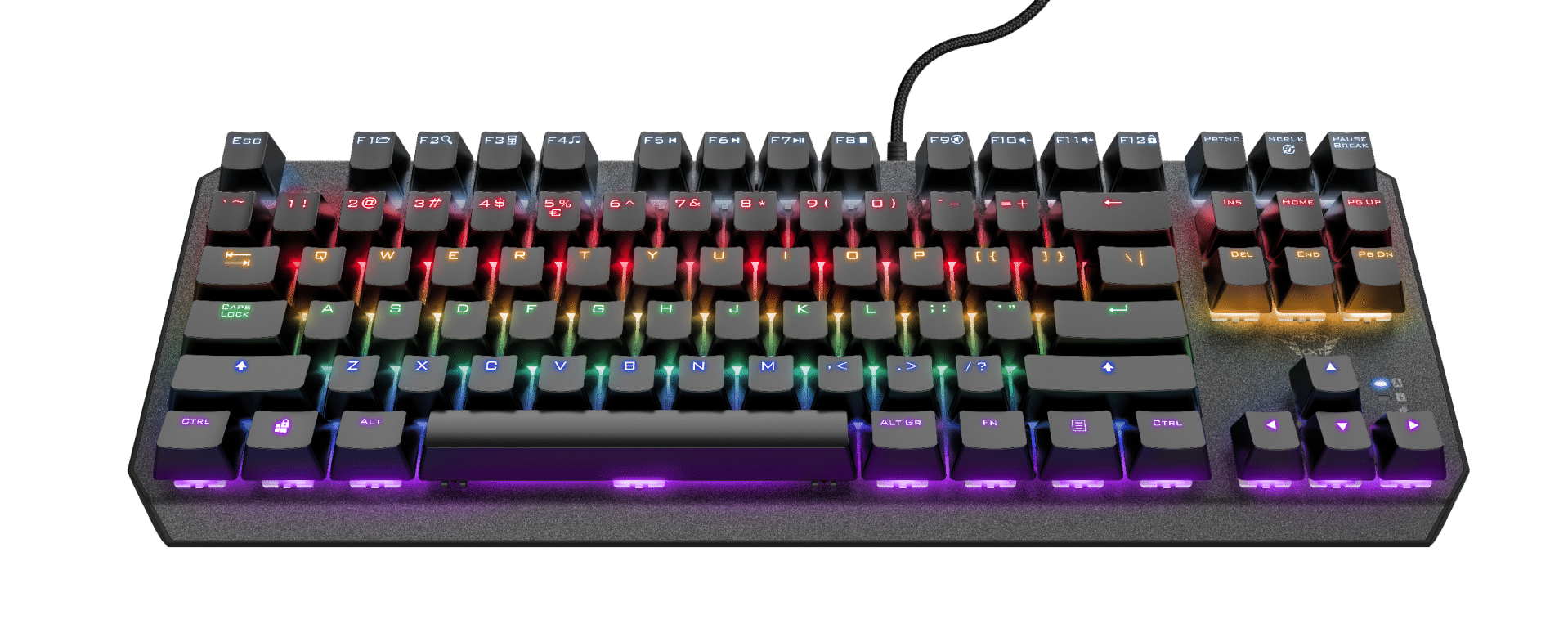 Trust GXT834 Callaz schwarz Gaming-Tastatur