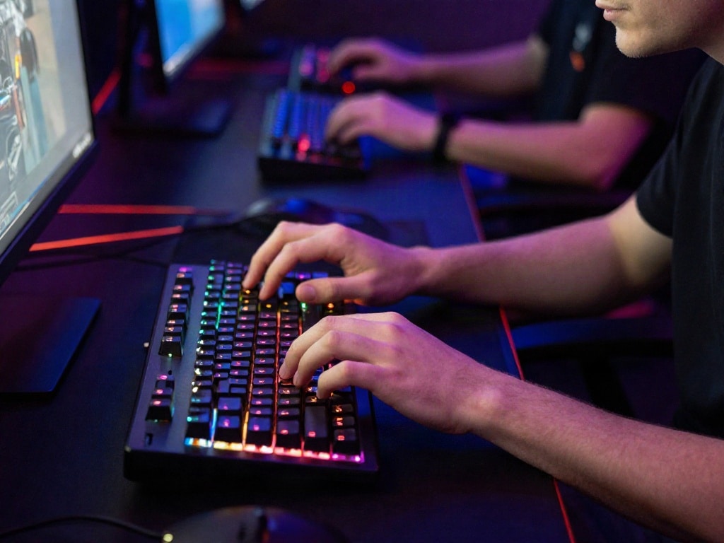 Gaming-Tastatur für FPS-Spiele einstellen