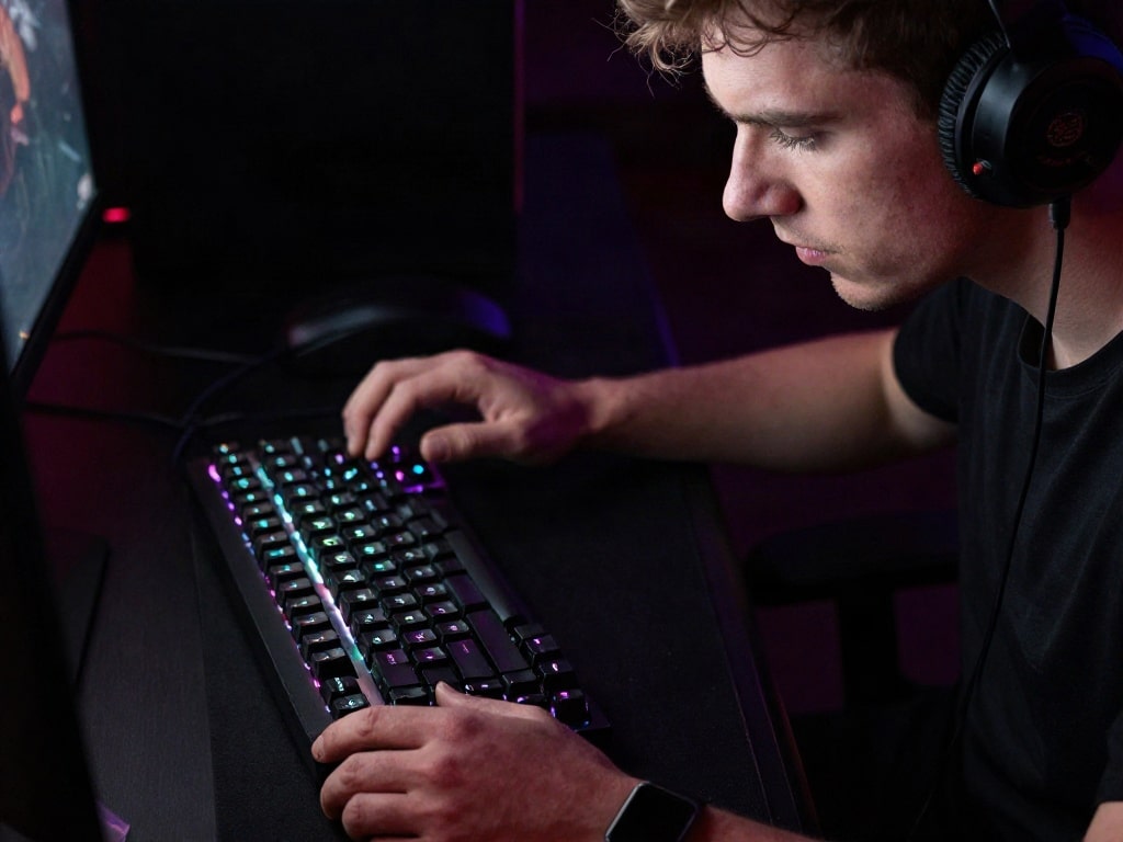 Gaming-Tastatur für MMORPGs konfigurieren