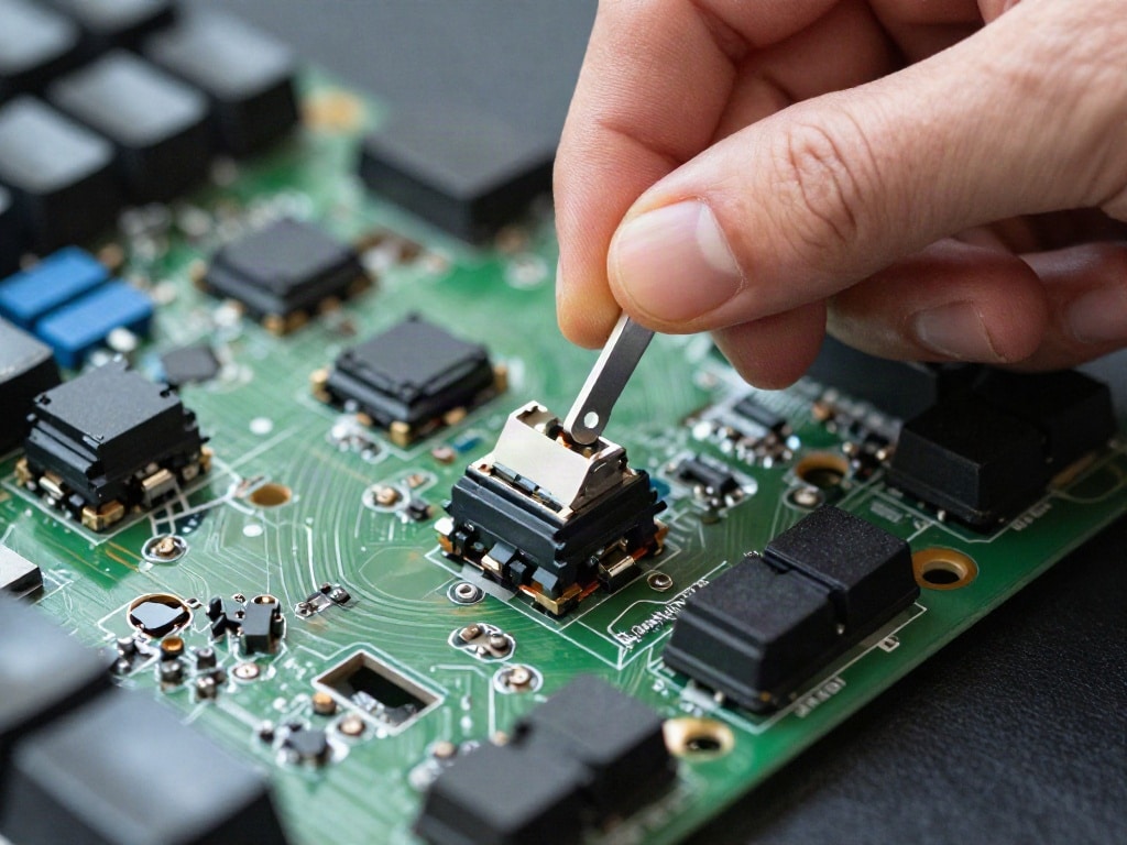 Hot-Swap-Tastatur ohne Löten nutzen