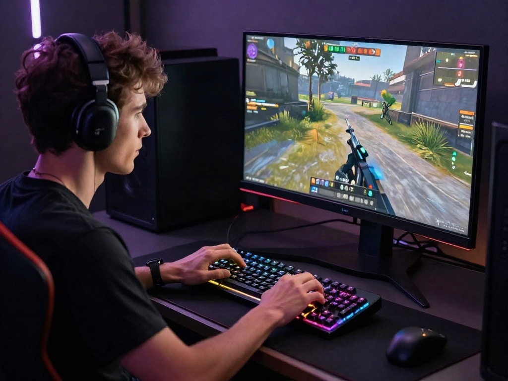 Kabelgebundene Tastatur für Gaming