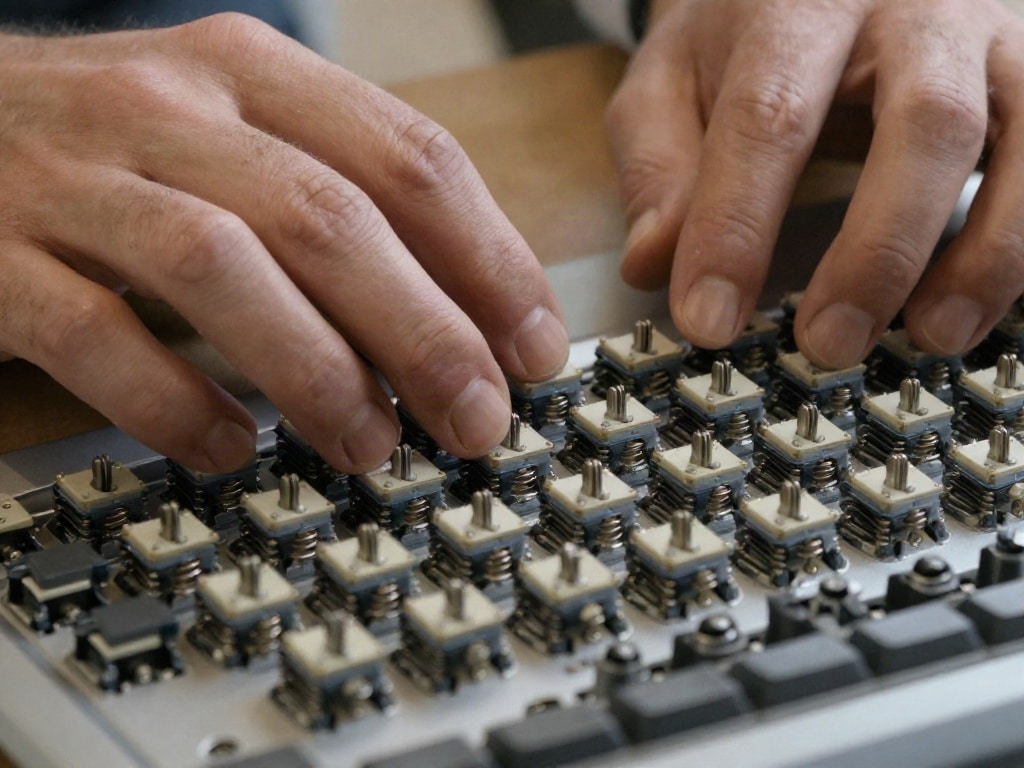 Mechanische Switches bei Tastaturen erklärt