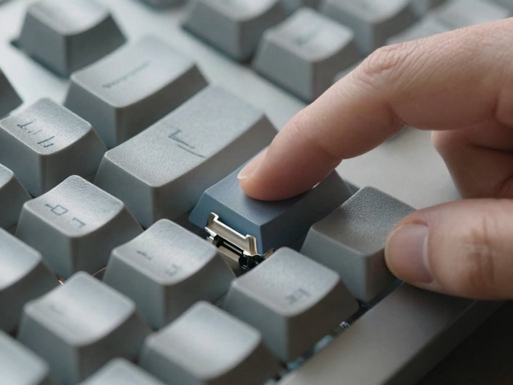 Taktile Switches beim Tippen und Gaming