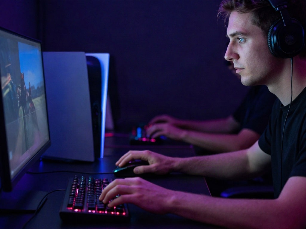 Tastatur an Spielekonsole verwenden