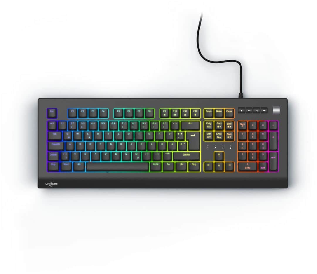 uRage Exodus 600 Mechanical (DE) Gaming Tastatur schwarz