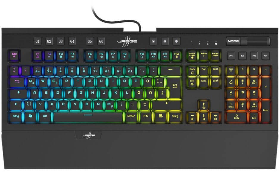 uRage Exodus 900 Mechanical Gaming Tastatur schwarz