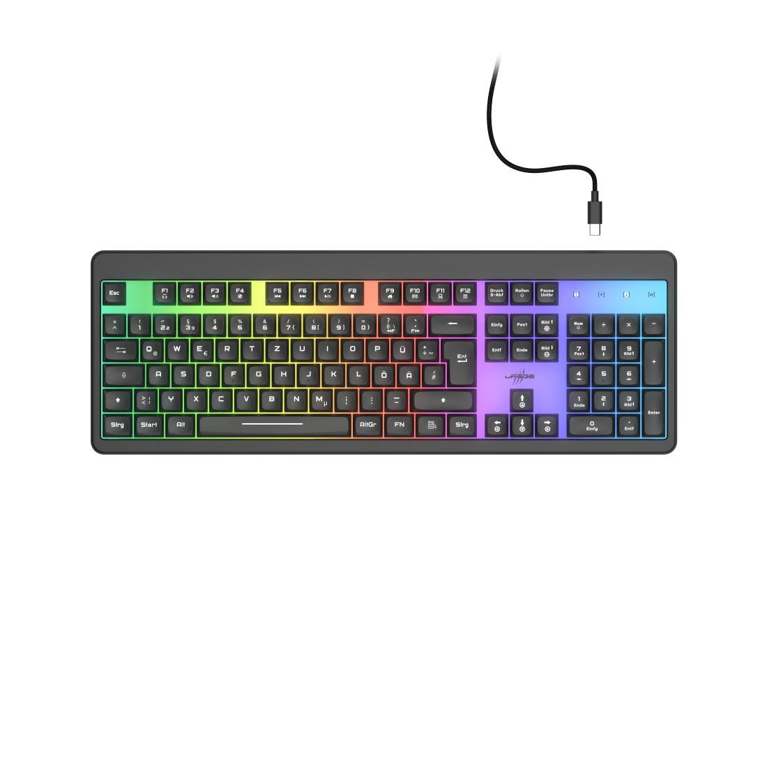 uRage "Gaming-Keyboard ""Exodus 215 Illuminated""