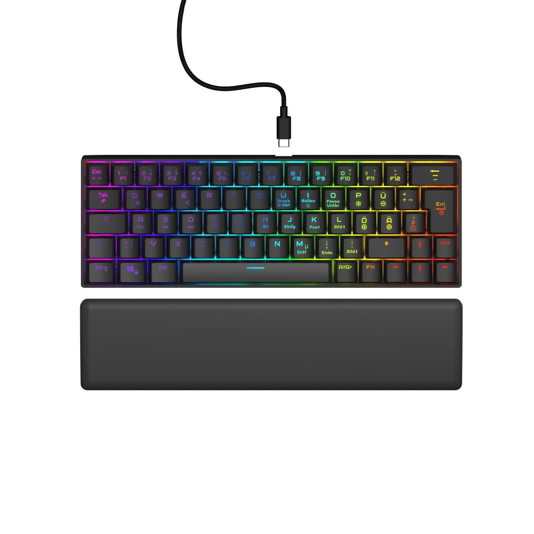 uRage "Gaming-Keyboard ""Exodus 760 Mechanical Mini""