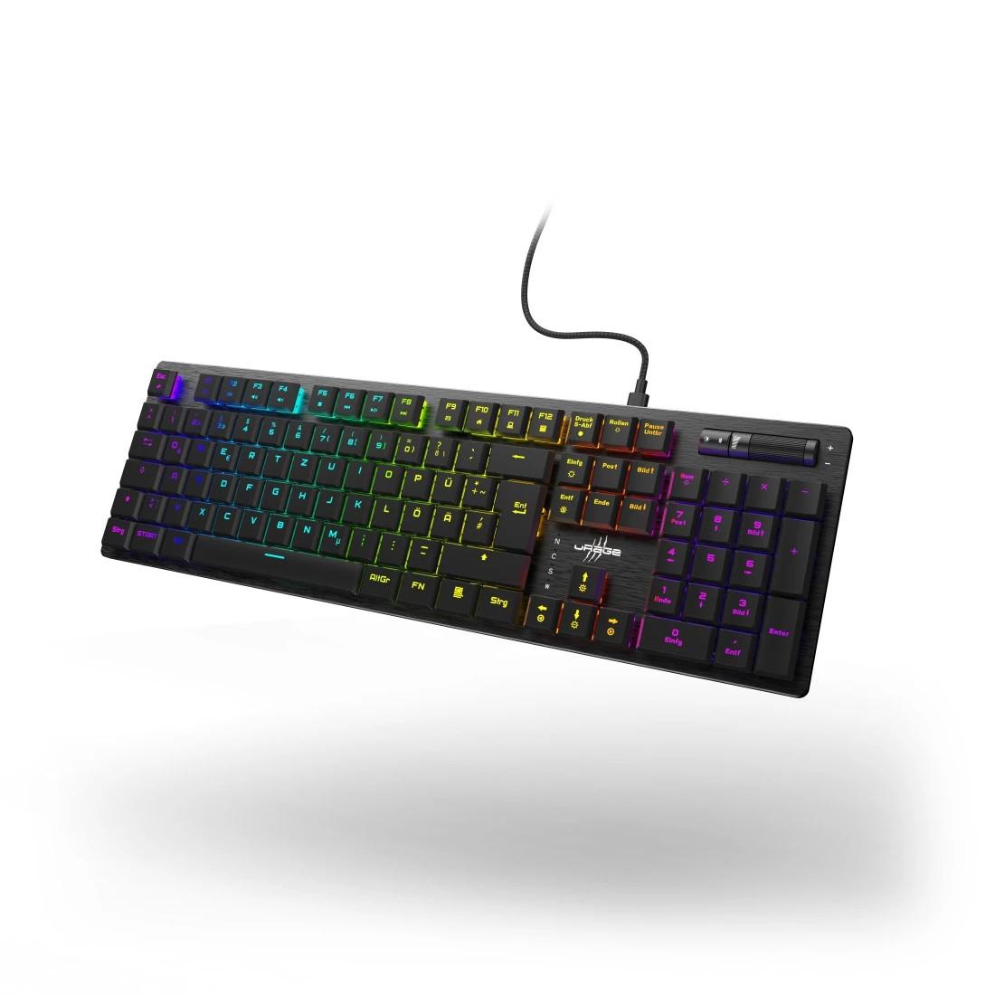 uRage "Gaming-Keyboard ""Exodus 910 Low Profile""