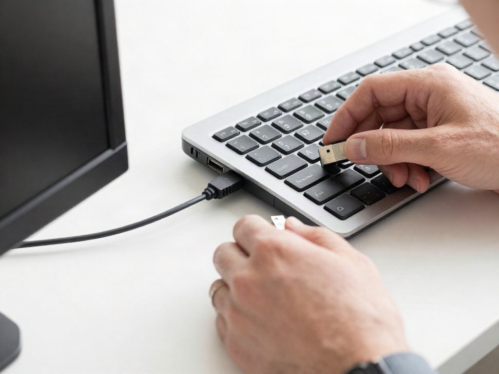 Warum funktioniert die Tastatur am USB-Anschluss nicht?