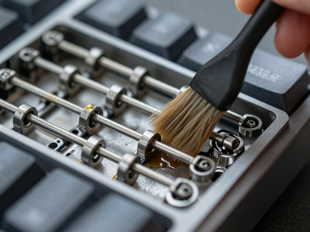 Warum klappern die Stabilisatoren einer mechanischen Tastatur?