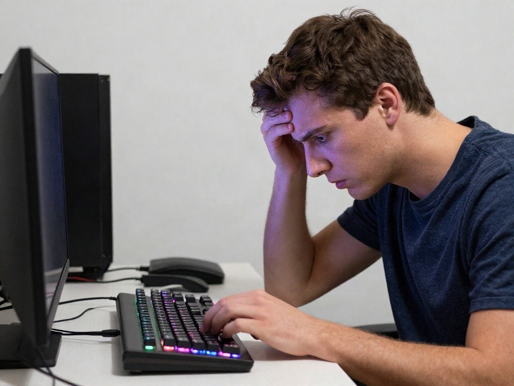 Warum leuchtet die RGB-Tastatur nicht mehr?